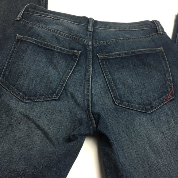 NWOT Banana Republic Relaxed Dark Wash Jean 28x30 - Picture 3 of 5